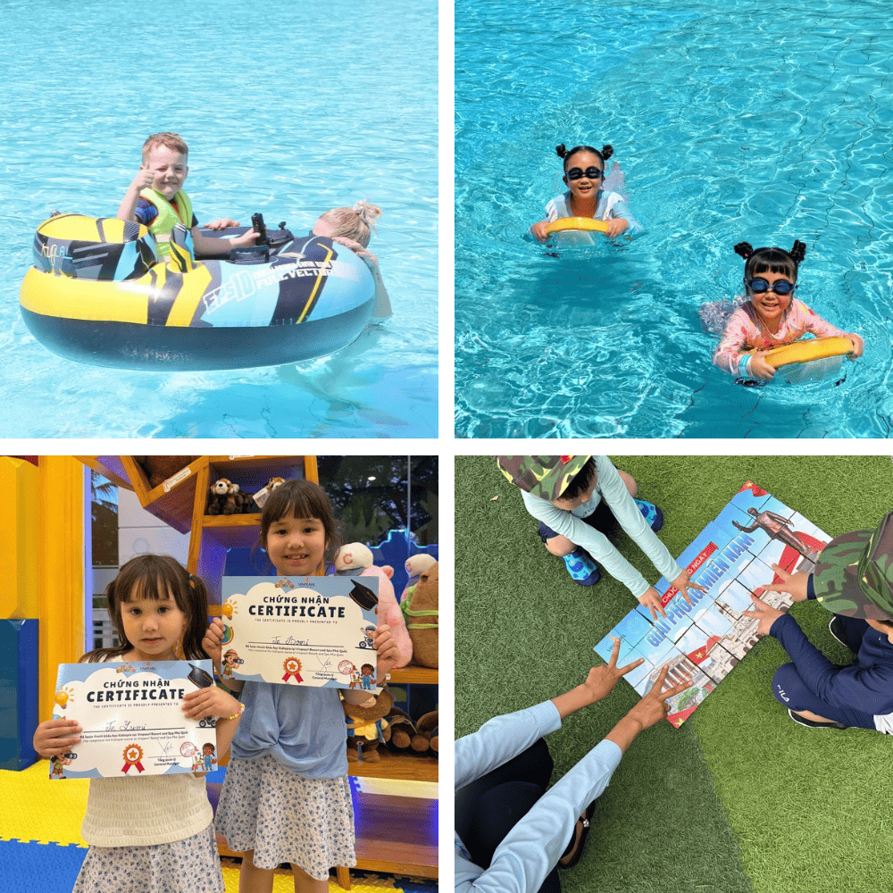 Bé thử sức với các hoạt động thú vị cùng chương trình KidTopia